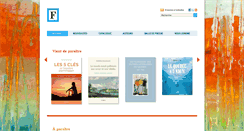 Desktop Screenshot of editionsfides.com